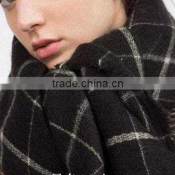 EY0848S Handmade Scarf Fashion Women Twill Scarf Printed Wool Scarf photo-5
