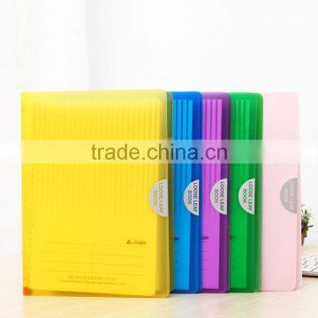 18K/B5 translucent PP cover notebook customizable wire-o / loose leaf planner daily planner dairy