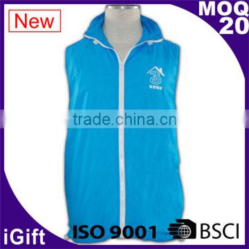 Wholesale factory price manufactures vest uniform cheap custom Printed and Customized Vests