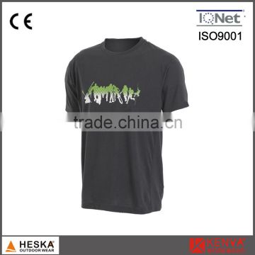 OEM short sleeve t shirt 100% cotton jersey blank printed t-shirt for men