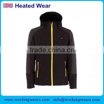 Wholesale Custom Winter Waterproof Breathable Heated Softshell Jacket