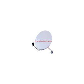 China (Mainland) Ku Band Offset 75cm Satellite Dish Antenna