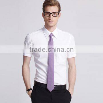 Custom Solid Color Slim Fit Latest Shirt Designs for Men