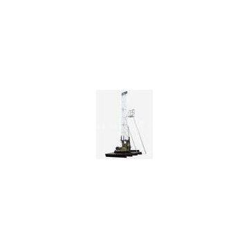Lightweight core drilling rigs with function of derricks hydraulic lifting and lowering