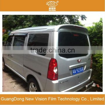 Free sample super black 5% VLT 2mil 0.5m*3m 1ply window tint film for car glass