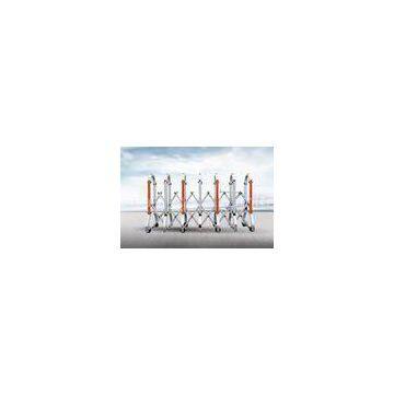 Aluminium Alloy Portable Crowd Control Gates , Temporary Barrier Gate