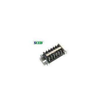 High Current Power Terminal Blocks , 20A Rail Mounted Terminal Blocks Pitch 9.50mm