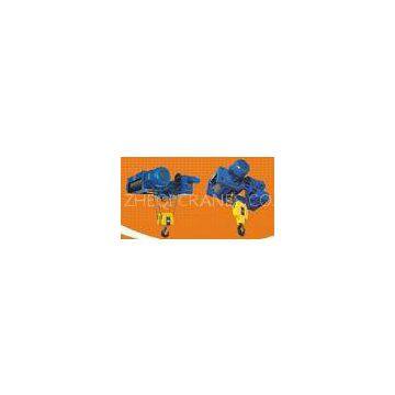 High Efficiency 16 Ton 30m Lifting Wirerope Low Headroom Hoist With Remote Control