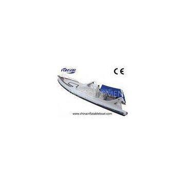 Large 9.6m PVC Fishing Inflatable Rib Boats 20 Person With Hydraulic Steering System