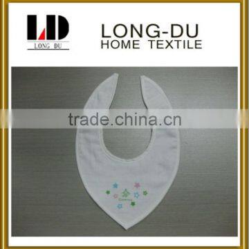 absorption small printed colour star design muslin gauze bibs