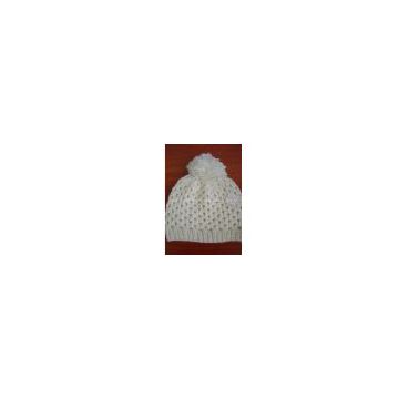 Fashion knitted hat with Hollow Out Design