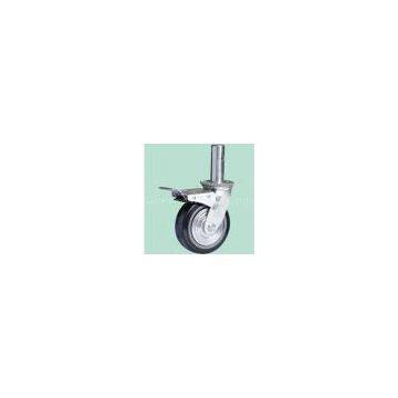 Heavy duty scaffold casters (black polyurethane)