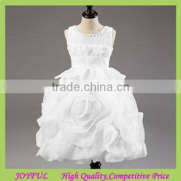 Wholesale softtextile baby girl wedding dress