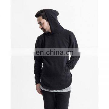 Long sleeve pullover hoodie with front zipper pocket From china supplier