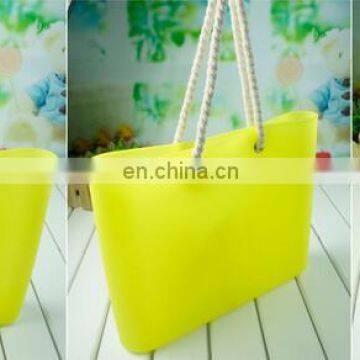 2017colorful Silicone Bag Hot Sale Silicone Beach Bag for Ladies