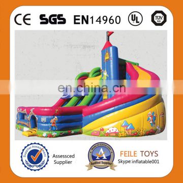 Funny giant inflatable cartoon slide,inflatable water slide