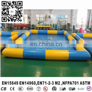 Eco-friendly water equipment amusement inflatable water pool