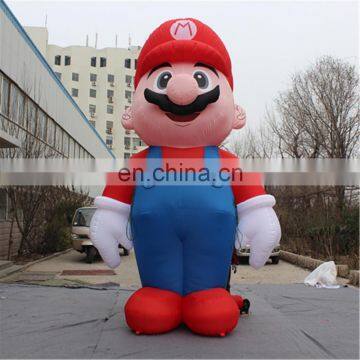 4m high inflatable film hero Super Mary sam yu 8009