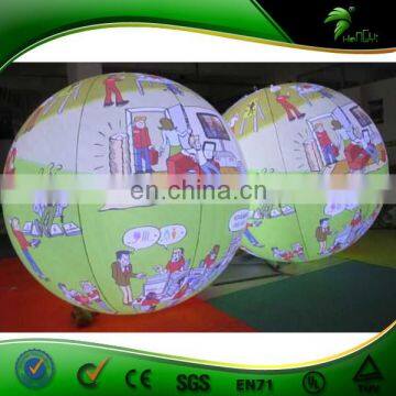 Inflatable Advertising Helium Balloon Customized Printing Inflatable LED Lighting Decoration Balloon photo-2