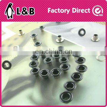 metal shoe eyelets black with high quality