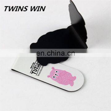 Best Price Cute Stationery School Supplies Wholesale From China , Custom-made Magnetic Metal Animal Design Bookmark photo-4