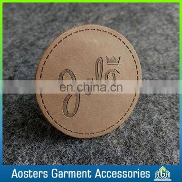 Custom Leather Patch Logos Design Jeans Leather Patches photo-3
