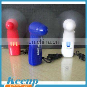 Customized LED Plastic Electronic Small Hand Fan photo-5