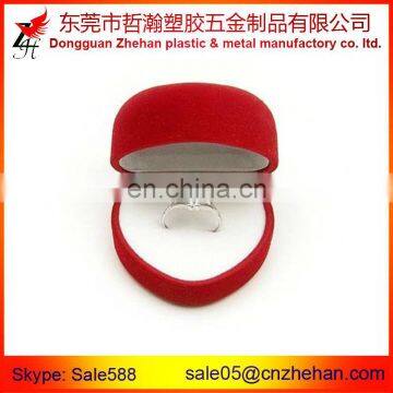 Heart Shaped Cute velvet Ring Case