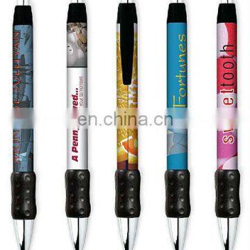 customized colored plastic pen with high quality