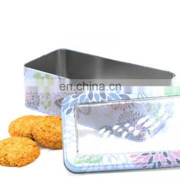Hot Clear Lid Tin Can Packing Danish Butter Cookies Wholesale photo-5