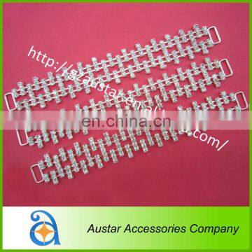 Fashion rhinestone diamond connector for swimwear/bikini