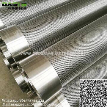 Johnson screen wire point pipe for deep water well drilling pipe with highly filter rate