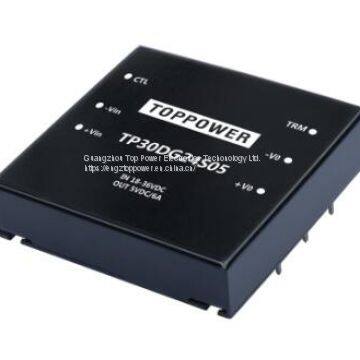 30W Wide Input Voltage DC/DC Converters powered converter