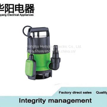 Home Use Small Plastic Electric Submersible Water Pump For Decanting Water And Clean