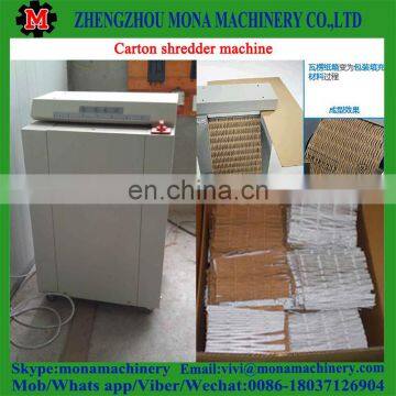 Waste Recycle Cross Cut Paper Shredders Cardboard Cutting Machine Carton Box Shredder Price photo-3