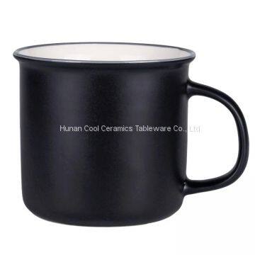 8oz enamel looks ceramic mug sublimation travel coffee cup custom unique 2018 gifts