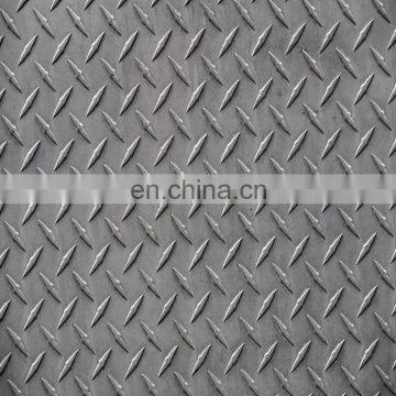 MS Carbon Steel Tear Drop Chequered S275jr SS400 A36 Q235 Checkered Steel Plate