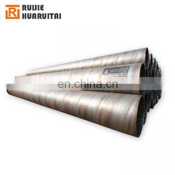 Large size spiral welded steel pipe, spiral welding pile pipe OD720mm