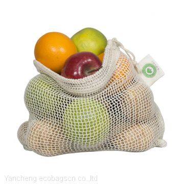 Organic Cotton Mesh Produce Bags