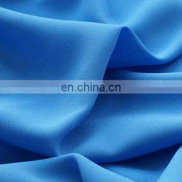 75D polyester moss crepe fabric soild color high quality moss crepe fabric