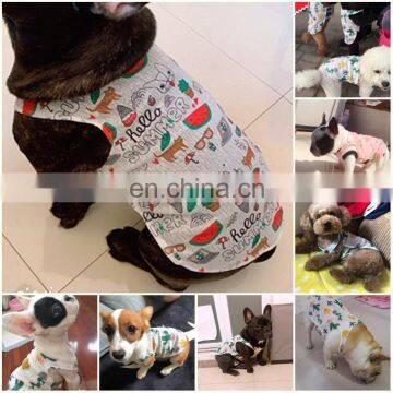 Summer Dog Clothes Bulldog Vest Pug Dog Clothes photo-6
