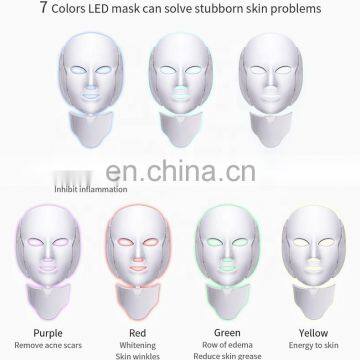 Multi-color Golden Neck Care Led Face Masks for Beauty photo-3
