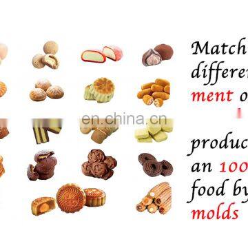 Electric Small Maamoul/Mooncake Encrusting Machine maker