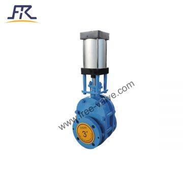 Pneumatic Ceramic Lined Double Disc Gate Valve photo-3