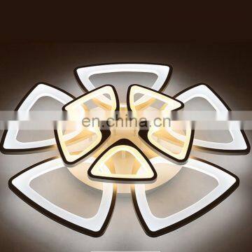 Modern Led Ceiling Lights Remote Control Living Room Ceiling Lamps Creative Bedroom Restaurant Circular Lamps photo-4