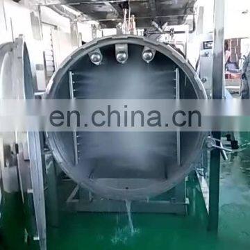 Food processing retort for meat/milk/vegetable/fruit pouch/can sterilizer price