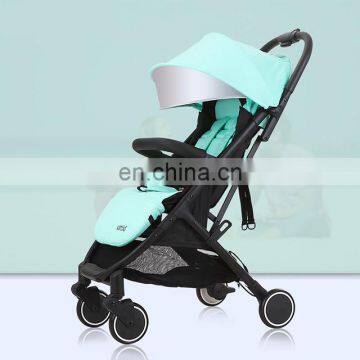 Lightweight Fiber Heated Adjustable Handle Baby Stroller photo-3