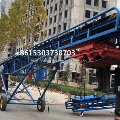 Warehouse Bulk Materials Mobile Belt Conveyor System photo-5