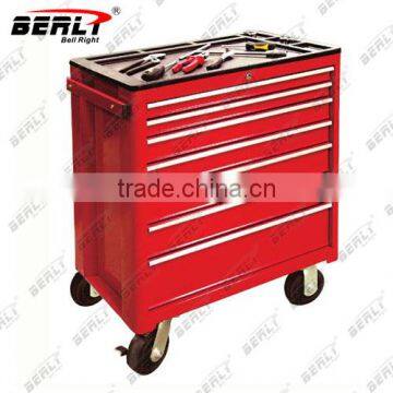 BellRight Seven Drawers Steel Tool Box Garage Car Repair Tool Trolley