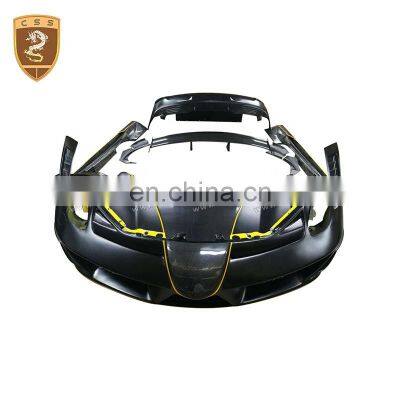 Modification MSY Style Body Kit Front Bumper Rear bumper Fenders Side Skirts For Ferra-ri 458